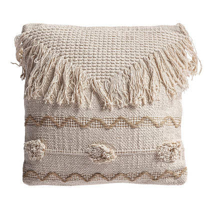 Yaira Cushion in White/Natural Colour