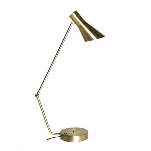 Pegsaw Table Lamp in Gold Colour