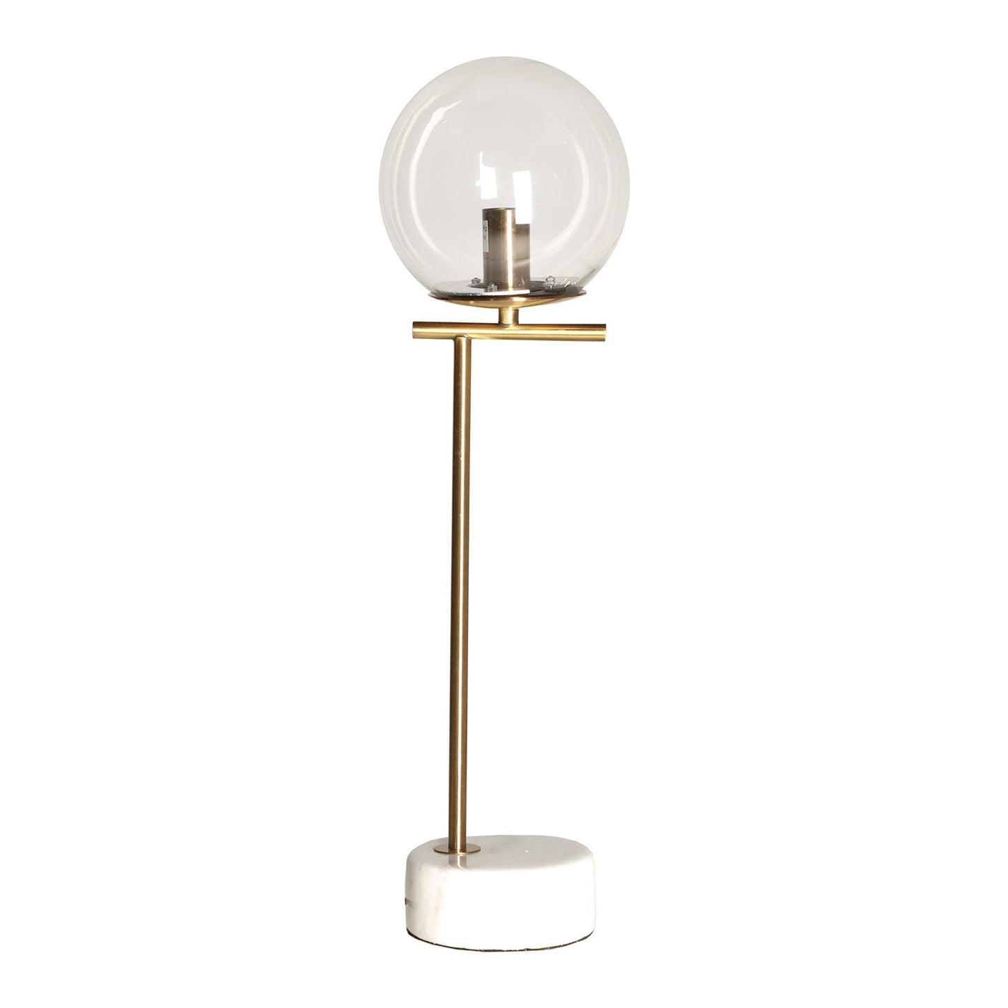 Table Lamp in White/Gold Colour