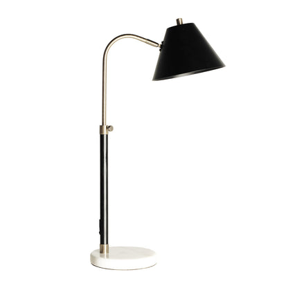 Kinhe Table Lamp in Black/White/Gols Colour