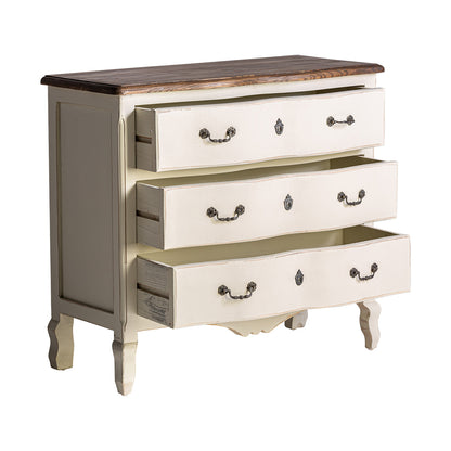 Pivka Chest Of Drawers in Off White Colour