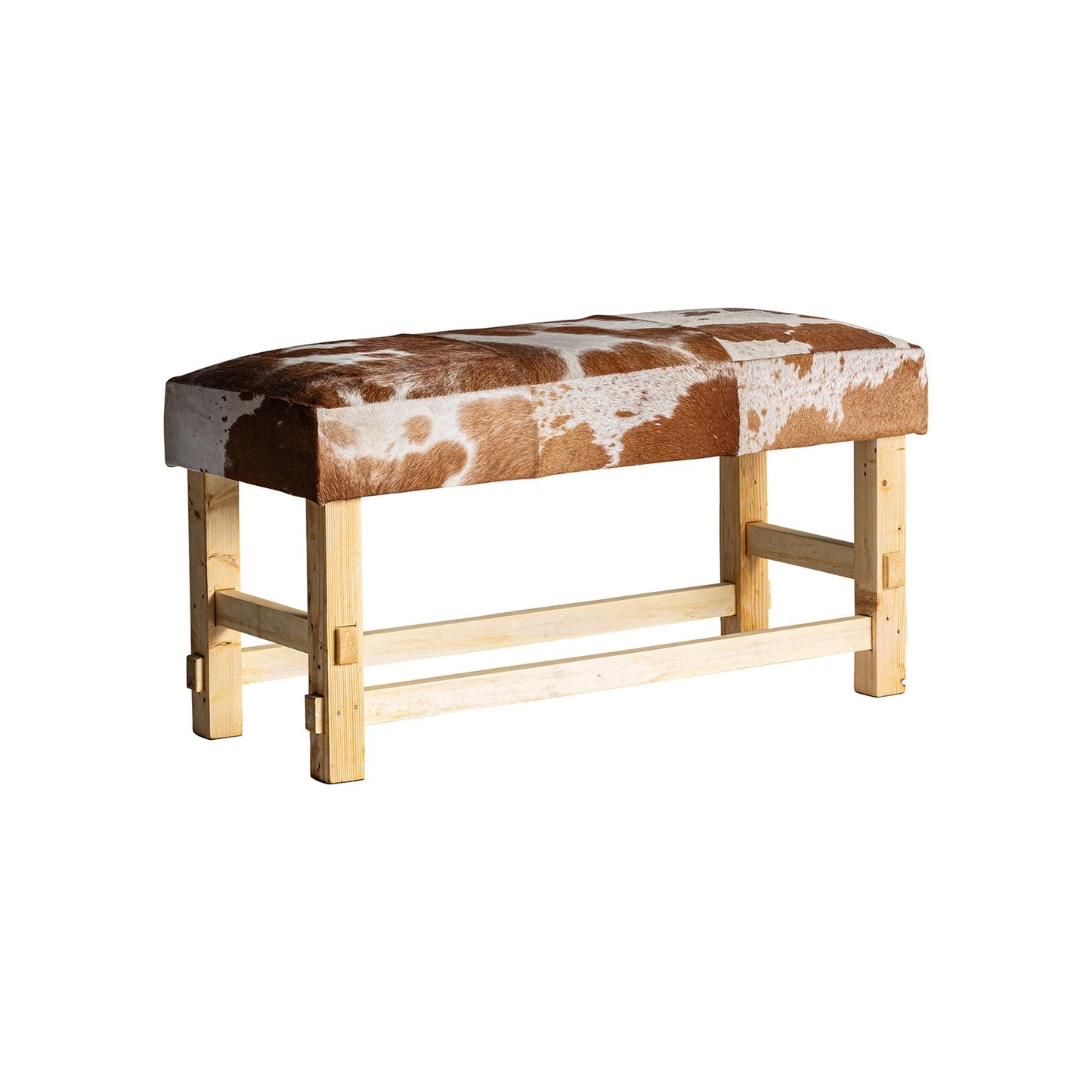 Kenosha Bench in Brown/Beige Colour