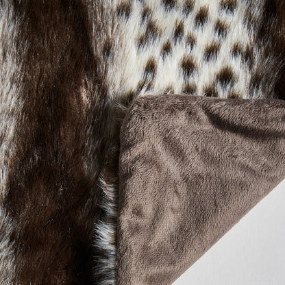 Mapache Blanket in Brown/Beige Colour