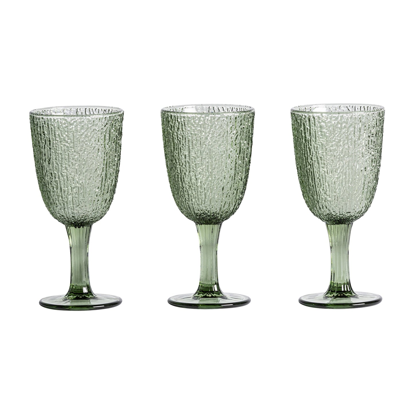 Vaso J/3 Moss en Color Verde