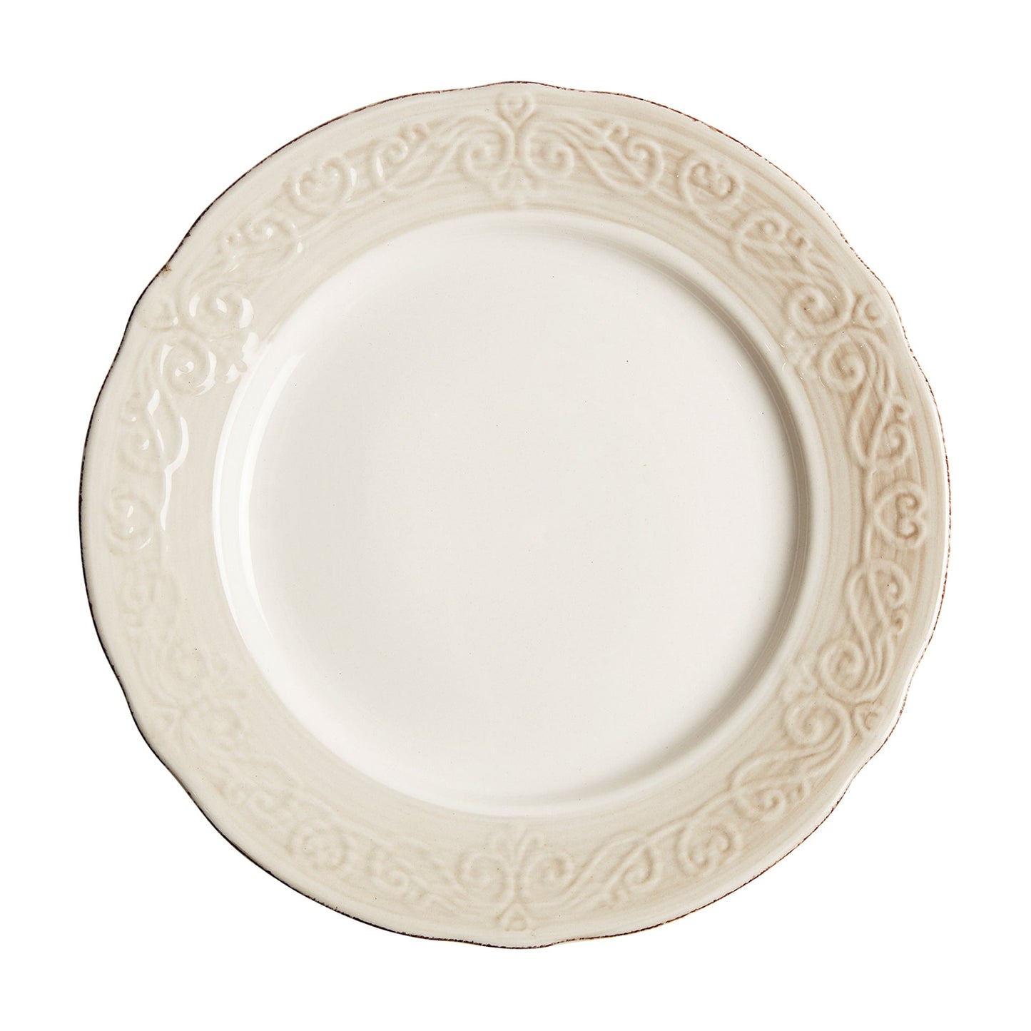 Alka Plate in White Colour