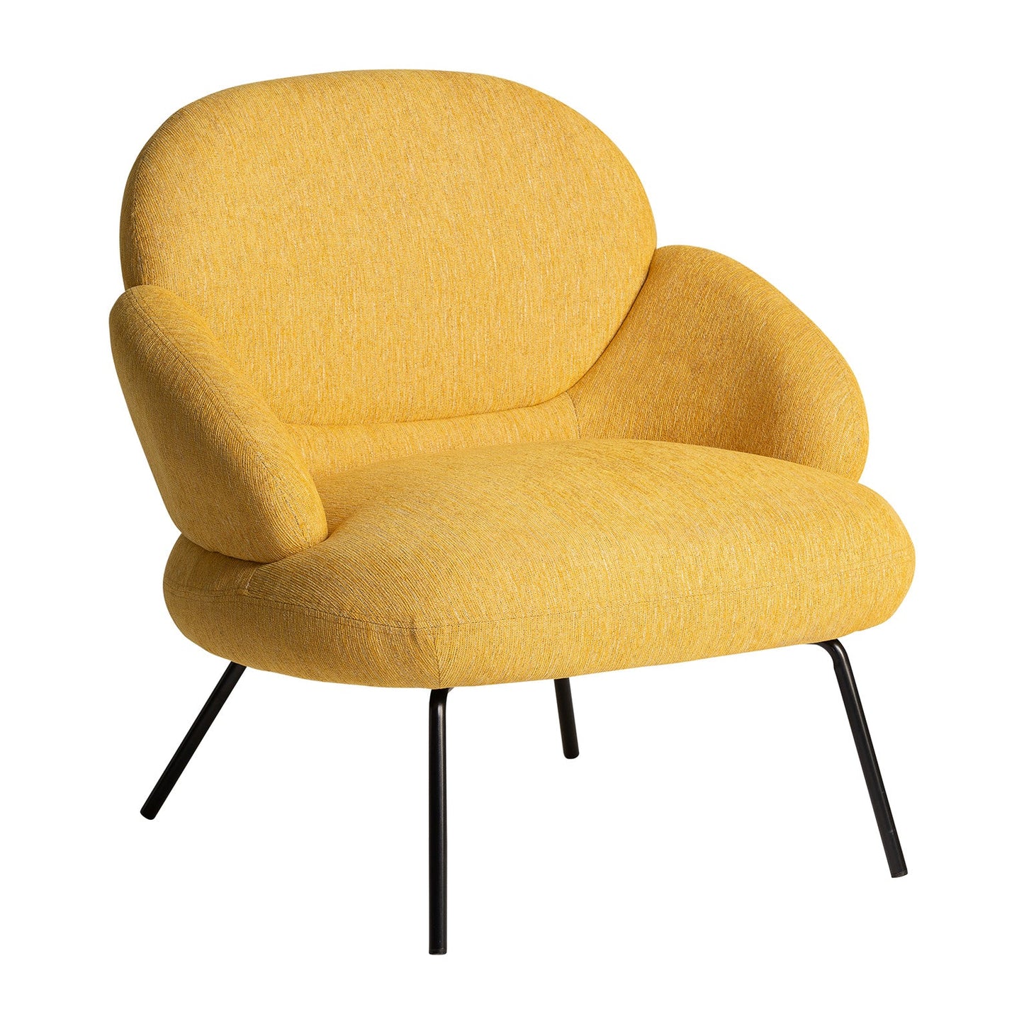 Dokkum Armchair in Mustard Colour