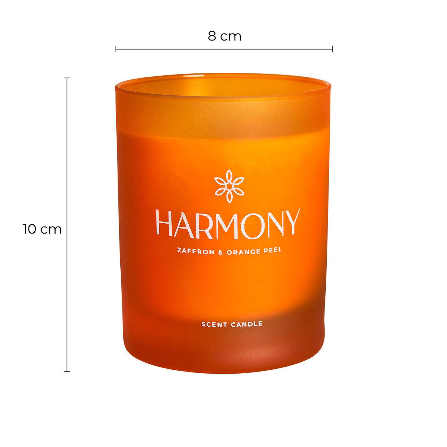 Harmony Candle in Orange Colour