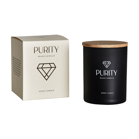 Purity Candle in Black Colour