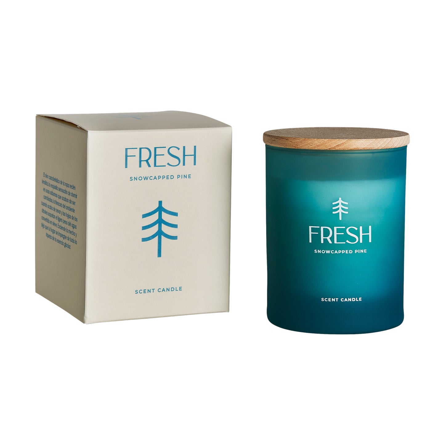 Fresh Candle in Blue Colour