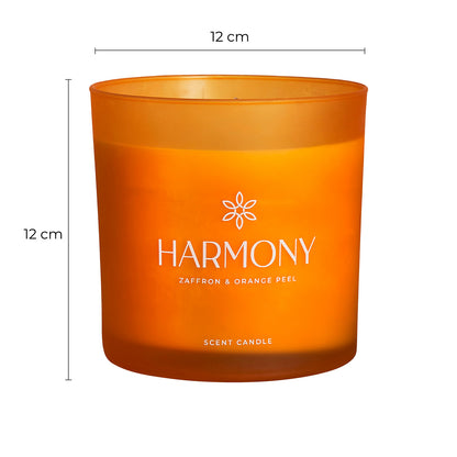 Harmony Candle in Orange Colour