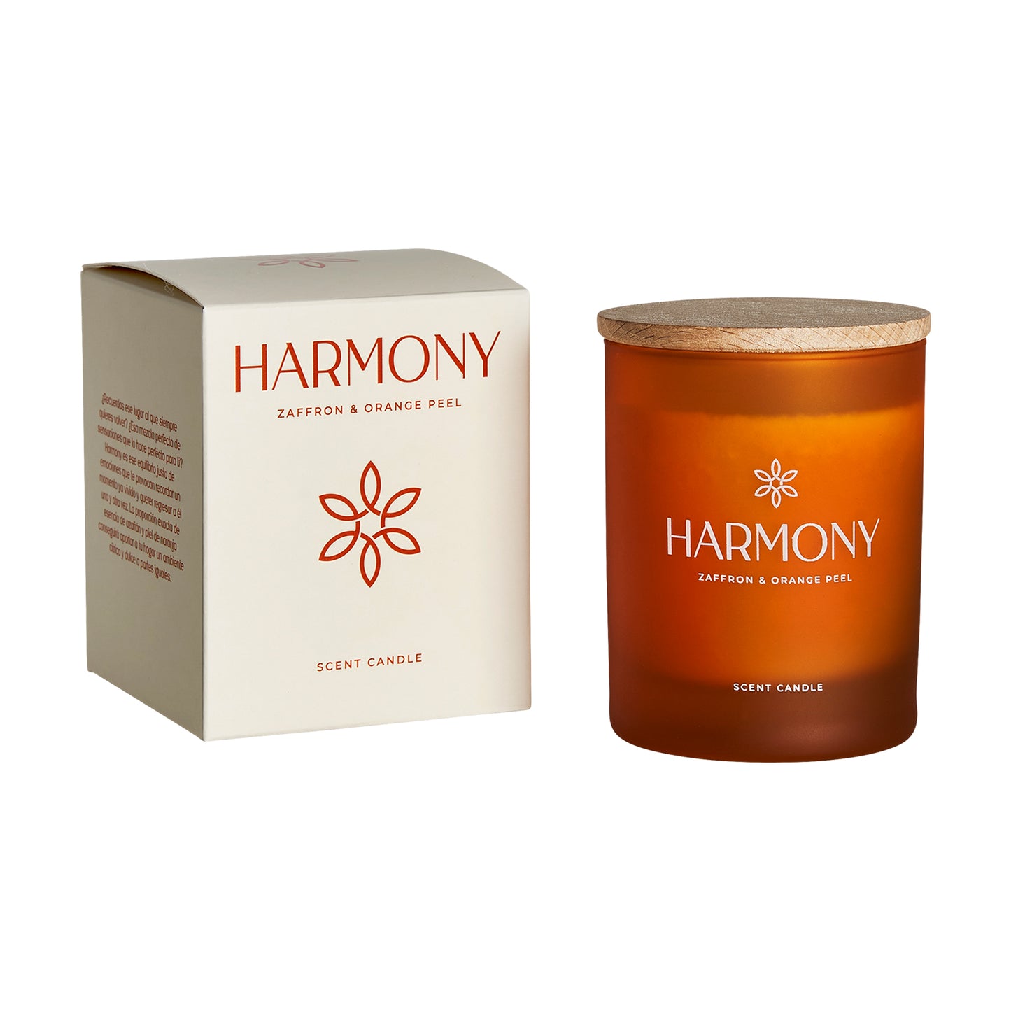 Harmony Candle in Orange Colour