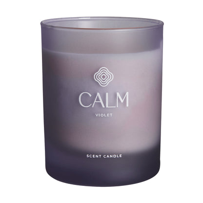 Calm Candle in Mulberry Colour