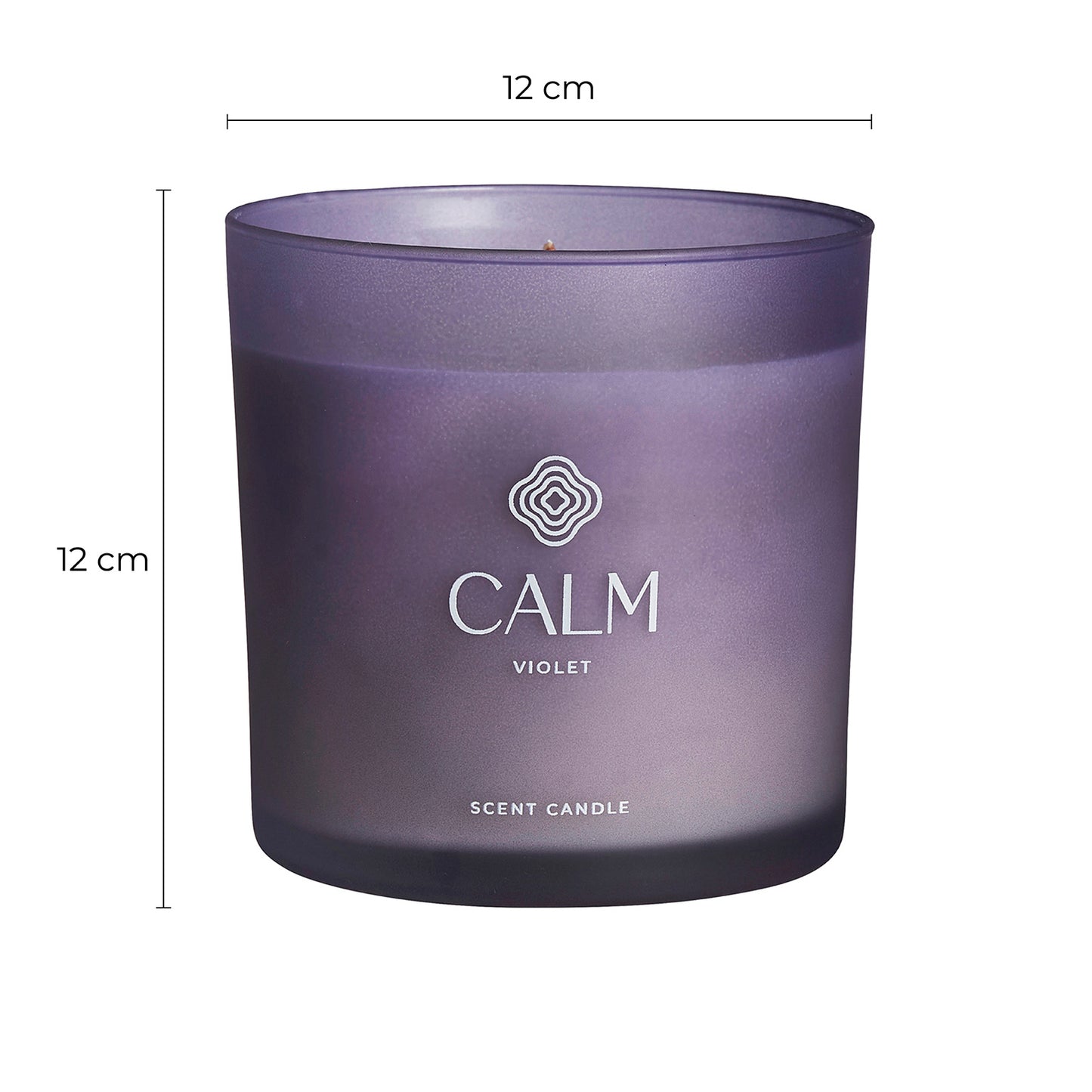 Calm Candle in Mulberry Colour