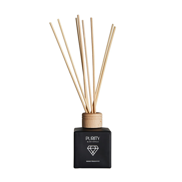 Mikado Purity en Color Negro - Portavelas / Velas / Aromas - Granada Maison