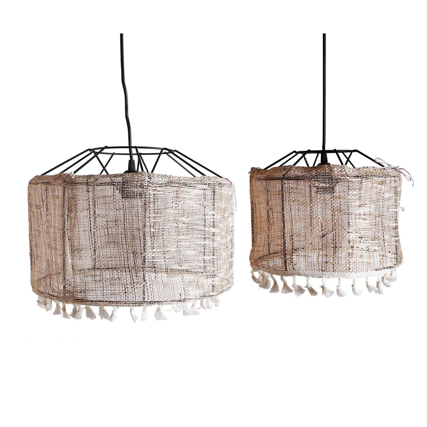 Shipley Ceiling Lamp (Set Of 2) in Off White Colour