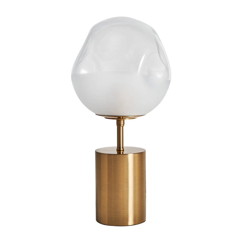 Lámpara De Sobremesa en Color Blanco/Oro - Lámparas Sobremesa - Granada Maison