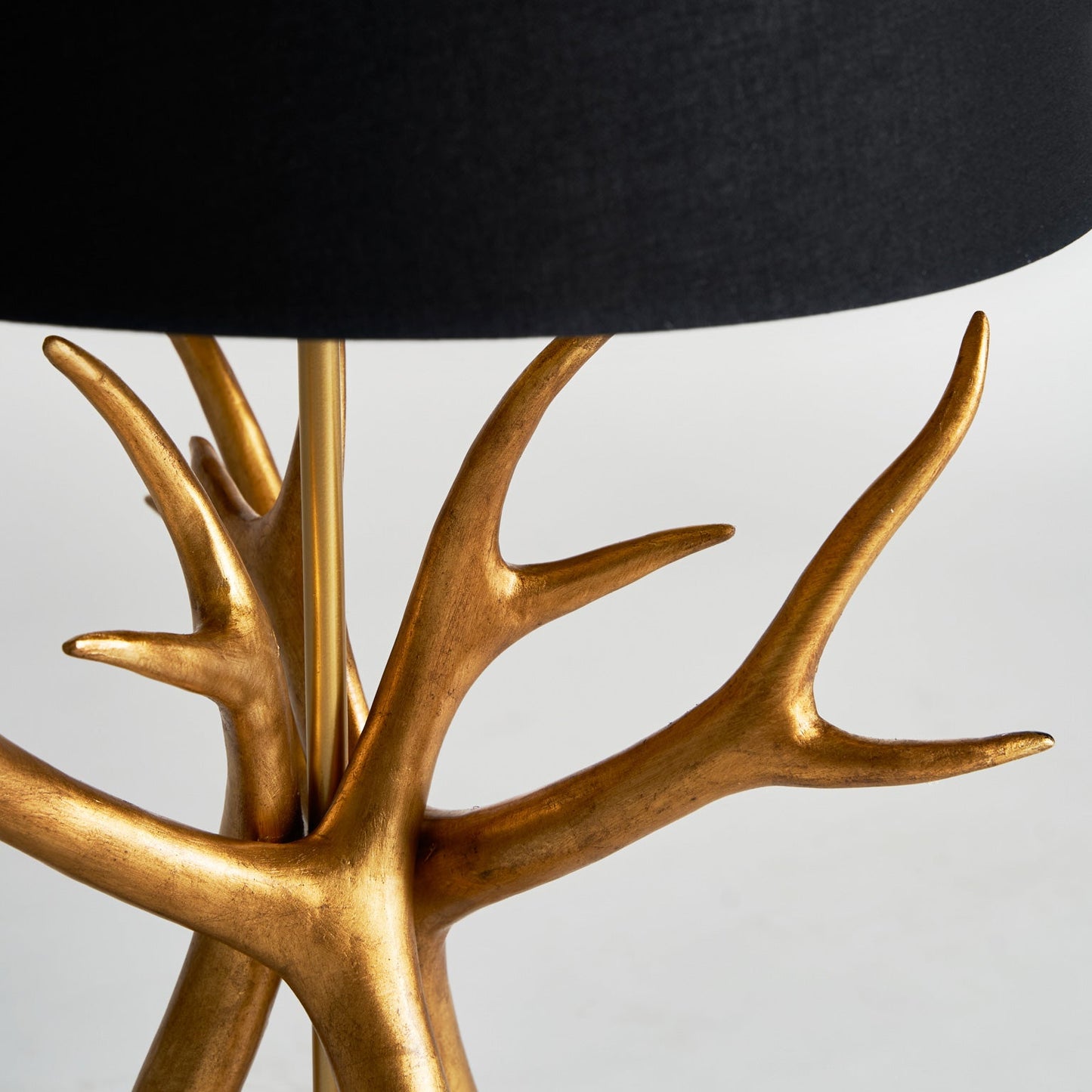 Table Lamp in Black/Gold Colour