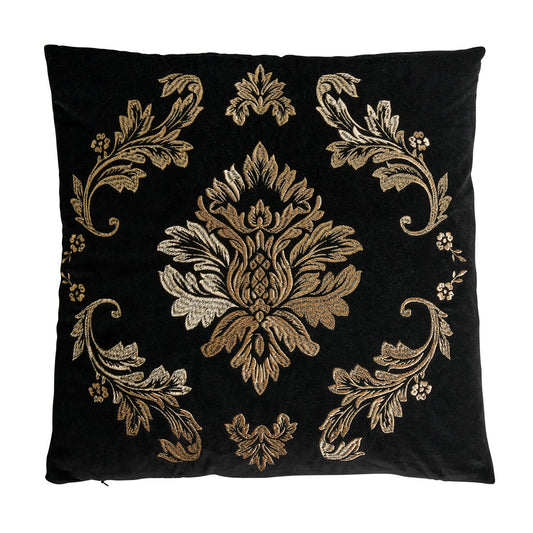 Axelia Cushion in Black/Gold Colour