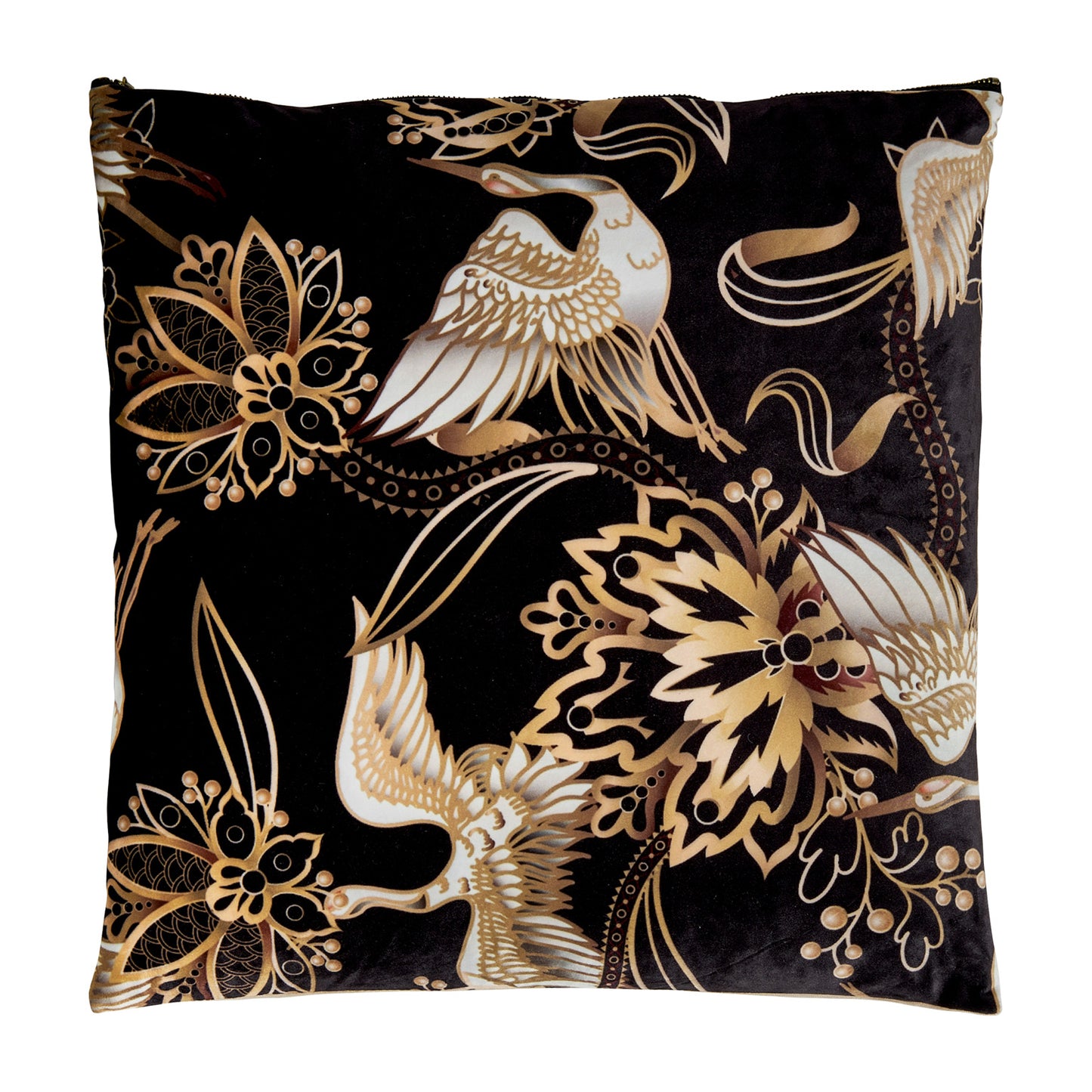 Achlys Cushion in Black/Gold Colour