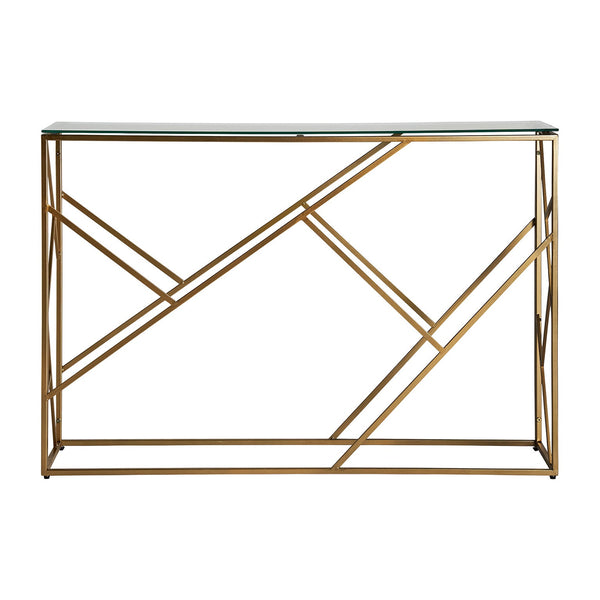 Bleg Console Table in Gold Colour