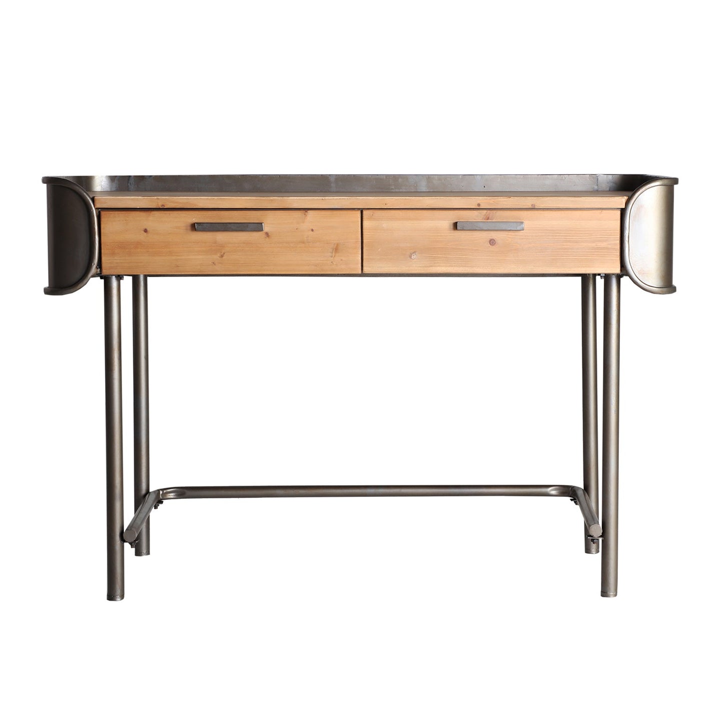 Briec Desk in Black/Natural Colour