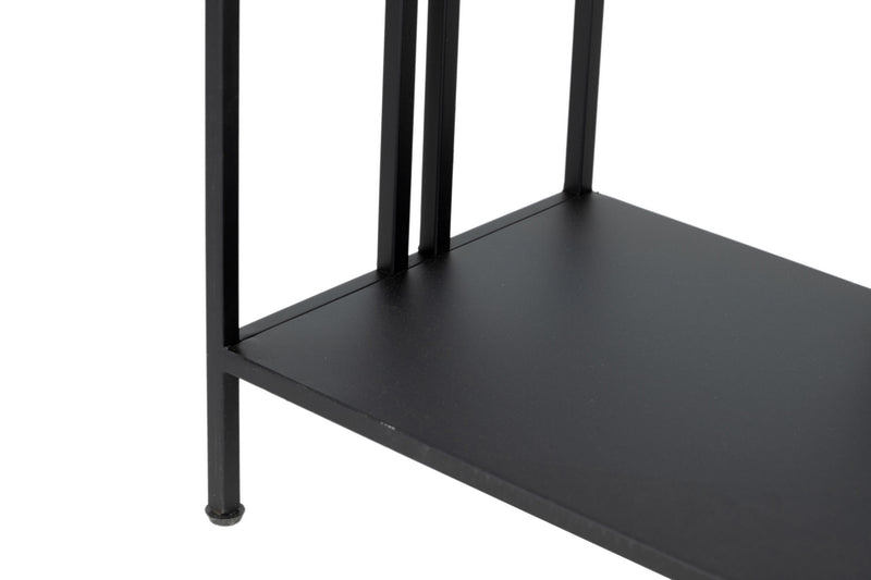 Consola Metal Negro 100x30x90 Cm - Consolas y Recibidores - Granada Maison