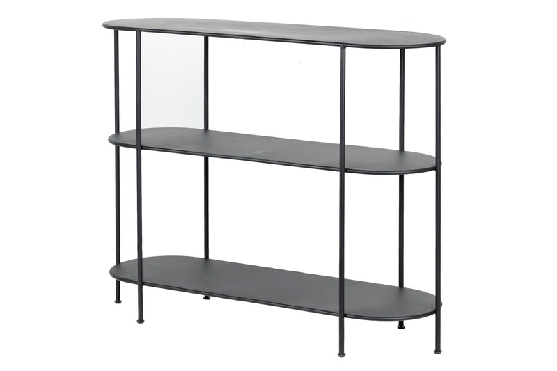 Consola Metal Negro 100x35x80 Cm - Consolas y Recibidores - Granada Maison