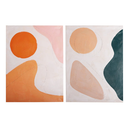 Jula Canvas (Set Of 2) in Multicolored Colour