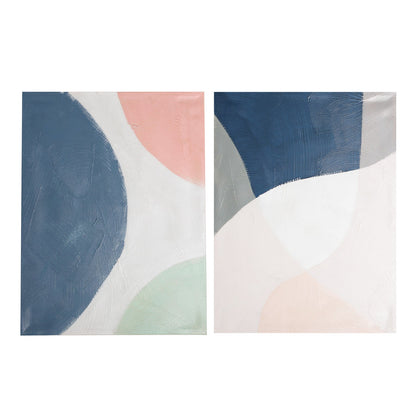 Gizela Canvas (Set Of 2) in Multicolored Colour