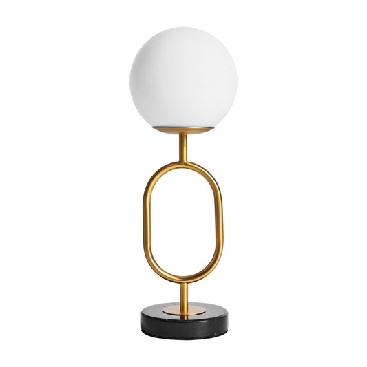 Table Lamp in Black/Gold Colour