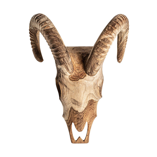 Goat Bust in Natural Colour