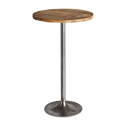 Tyler Bar Table in Grey/Natural Colour