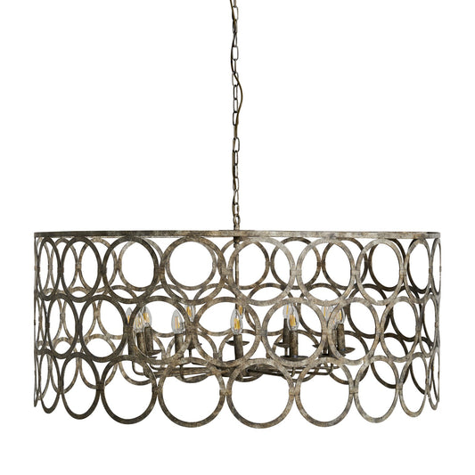 Ceiling Lamp in Silver Colour