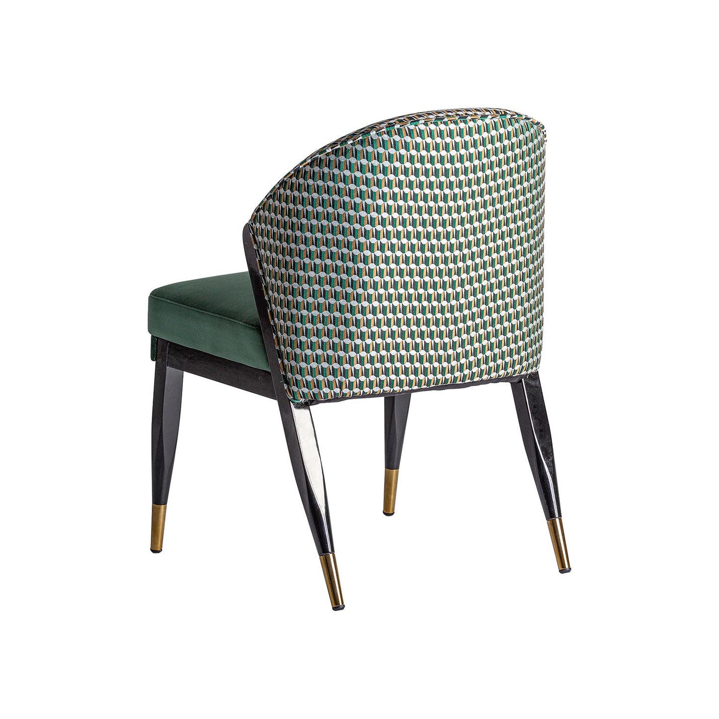 Kelheim Chair in Gree/Black Colour