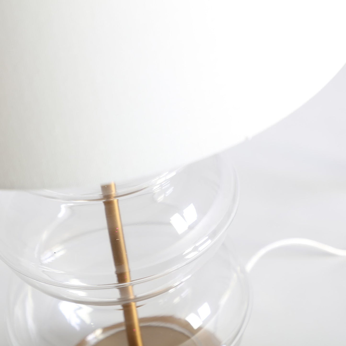 Lámpara De Sobremesa en Color Transparente - Lámparas Sobremesa - Granada Maison