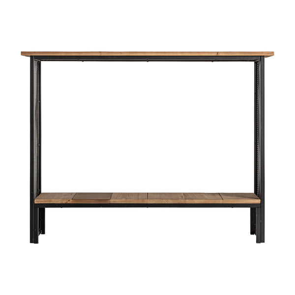 Gien Console Table in Black/Natural Colour