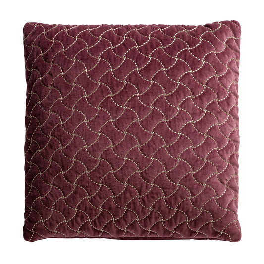 Lis Cushion in Burgundy Colour