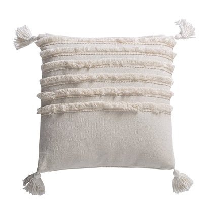 Zahara Cushion in White Colour