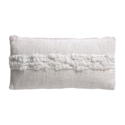 Xenia Cushion in White Colour