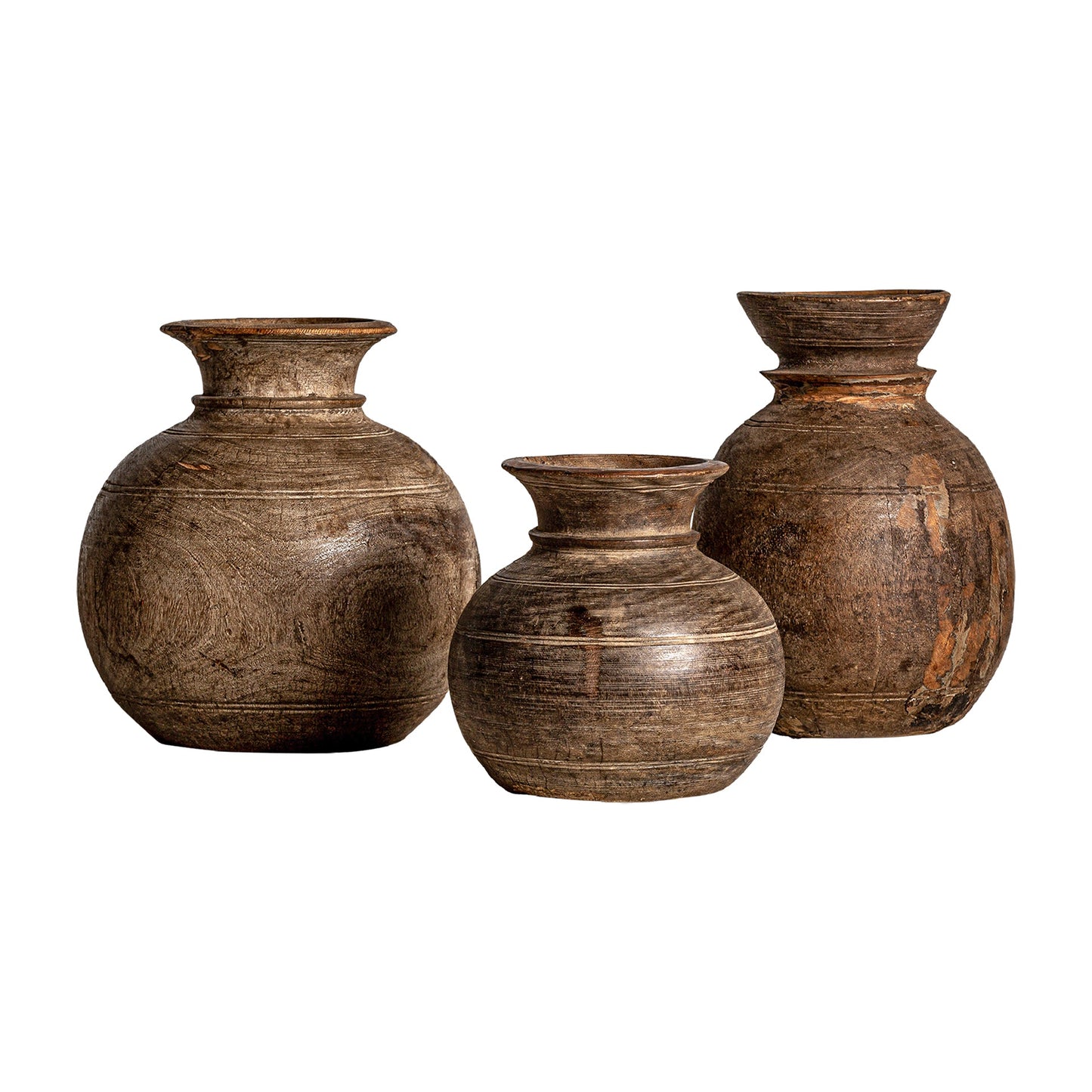 Vase (Set Of 3) in Natural Colour