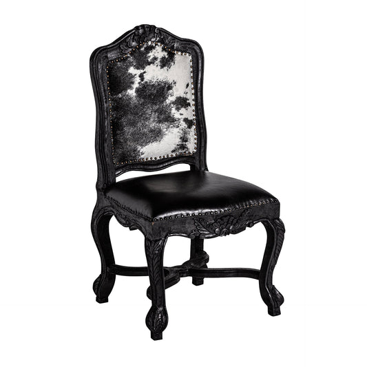 Silla Delft en Color Negro/Blanco