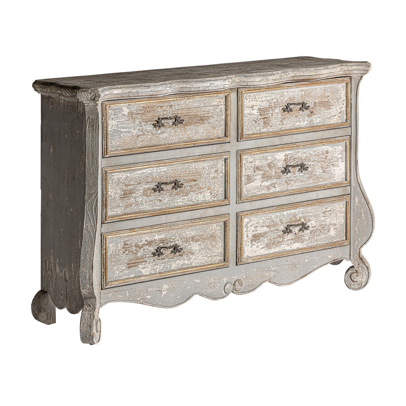Ytrac Chest Of Drawers in Grey/Cream Colour
