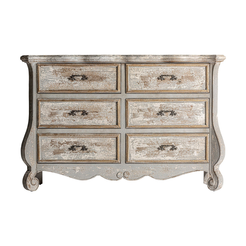 Ytrac Chest Of Drawers in Grey/Cream Colour