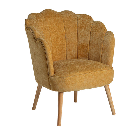 Dumes Armchair in Ochre Colour