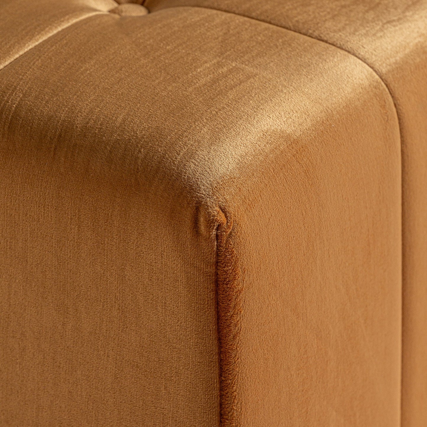 Geloux Footrest in Ochre Colour