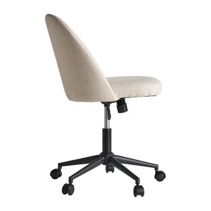Sindia Desk Chair in Cream Colour