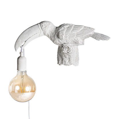 Tucan Wall Lamp in White Colour