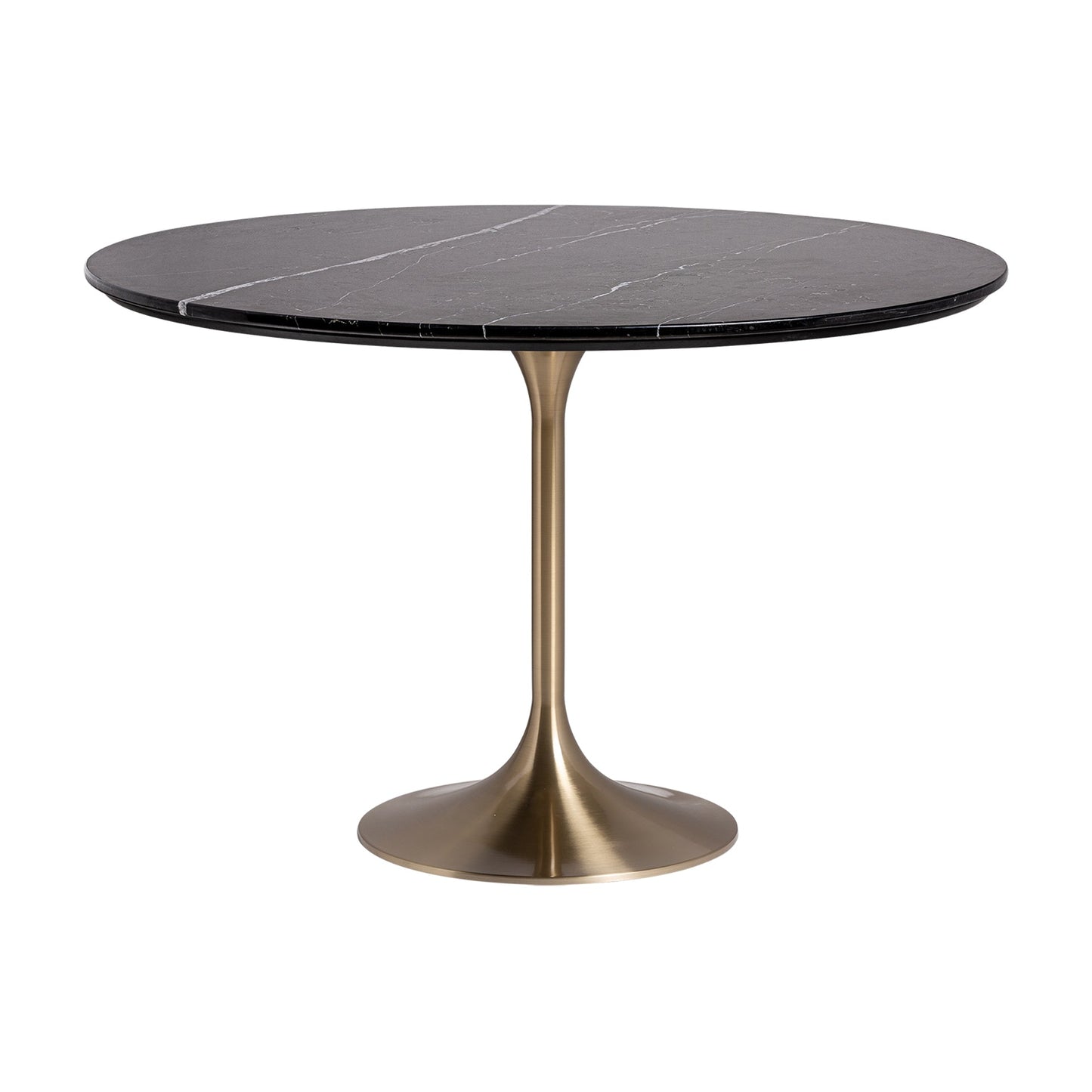 Kelheim Dining Table in Black/Gold Colour