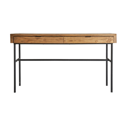 Nuapa Desk in Black/Natural Colour