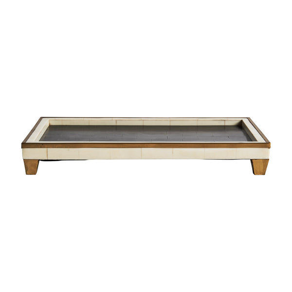 Crista Tray in Ivory Color Colour